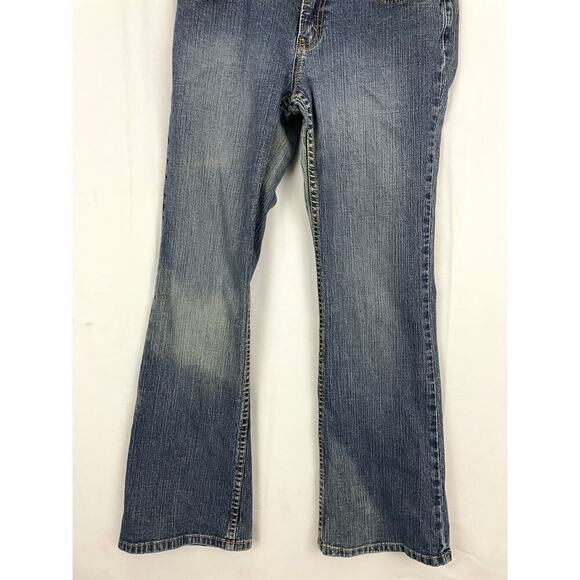 VTG Jordache Denim Blue Jeans Bootcut Women's 26" Low Rise Stretch Y2K 2000's - Picture 9 of 12